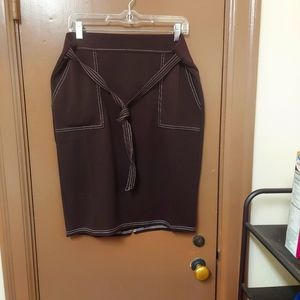 Brown Skirt